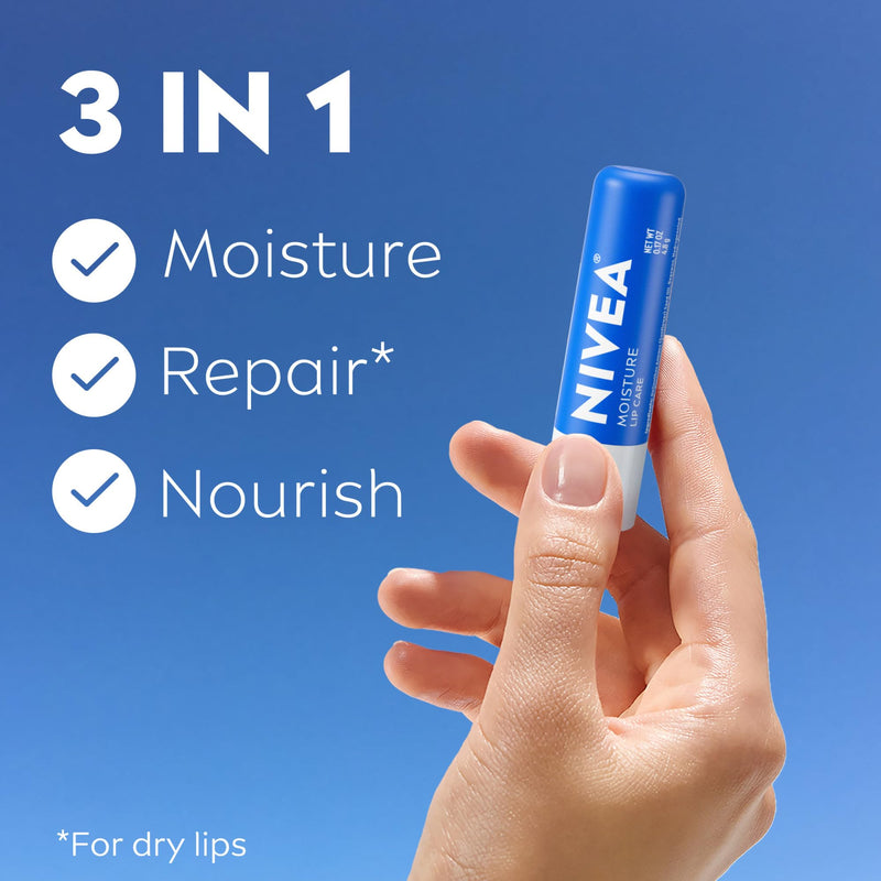 Nivea Moisture Lip Care Lip Balm
