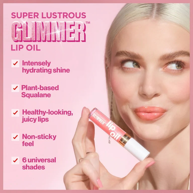 Revlon Super Lustrous Hearts Glimmer Lip Oil 002 Miss Coral
