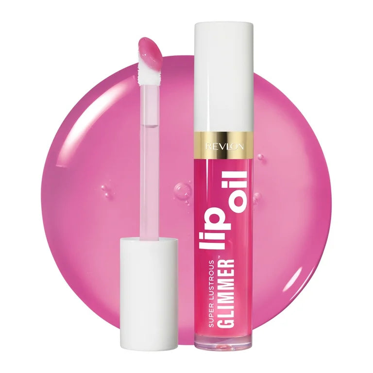 Revlon Super Lustrous Hearts Glimmer Lip Oil 004 Gone Rose