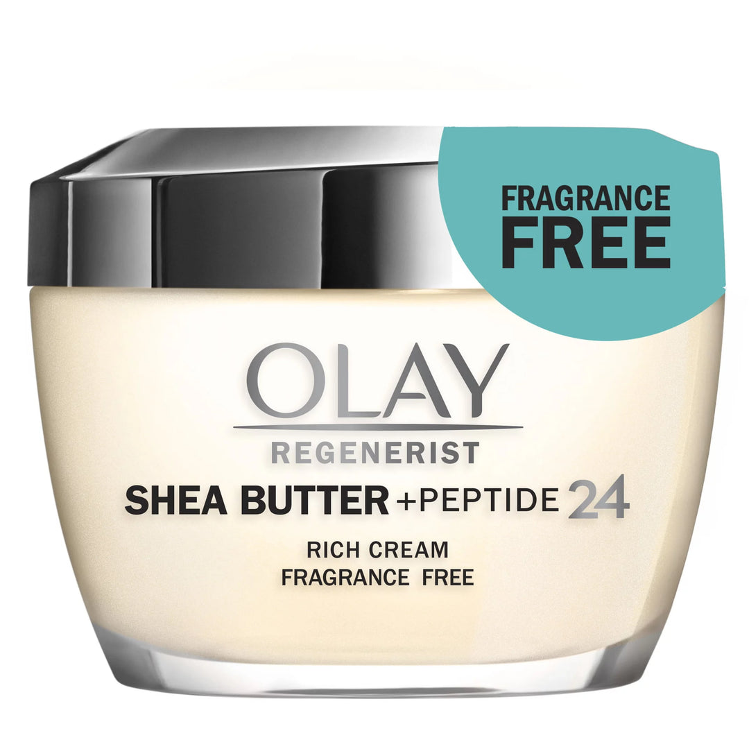 Olay Regenerist Moisturizer with Shea Butter, Fragrance-Free 48 Gram Made in Usa