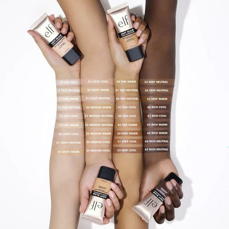 Elf Cosmetics Soft Glam Satin Foundation 22 Light Warm