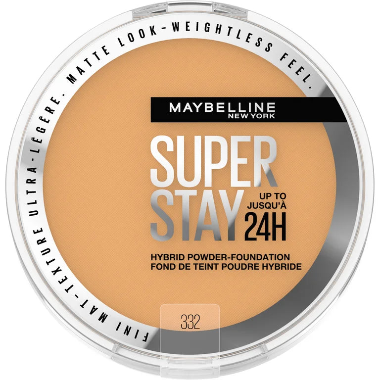 Maybelline Super Stay Matte 24HR Hybrid Pressed Powder Foundation 332