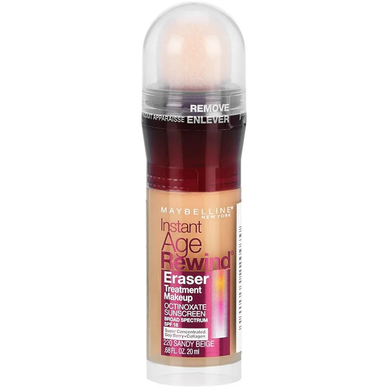 Maybelline Instant Age Rewind Eraser Treatment Foundation 220 sandy beige