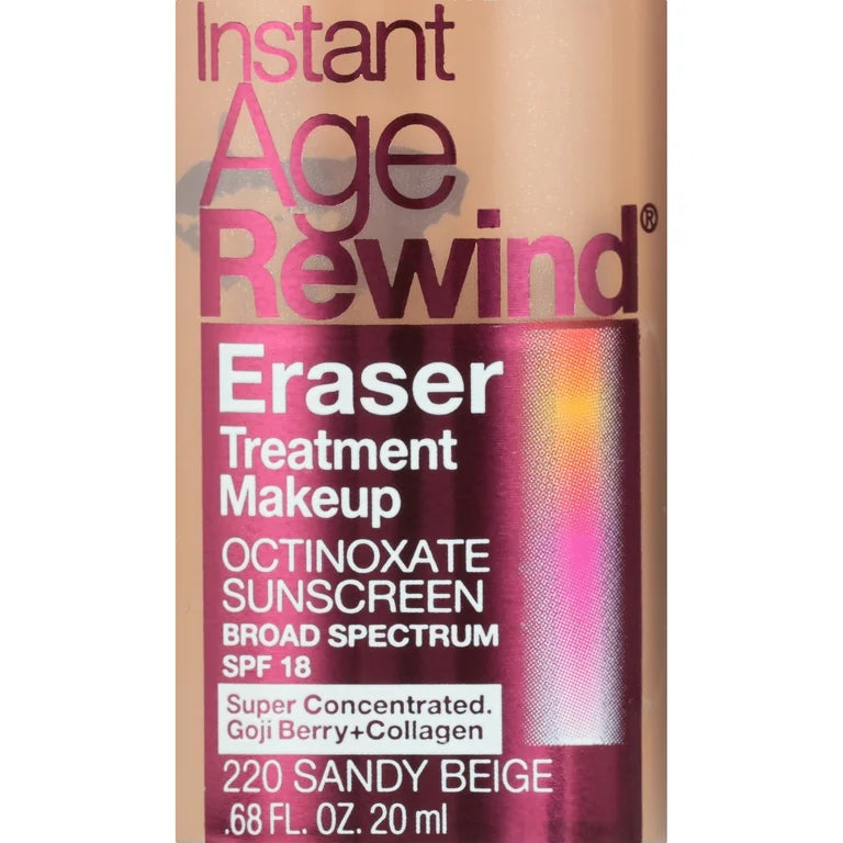 Maybelline Instant Age Rewind Eraser Treatment Foundation 220 sandy beige