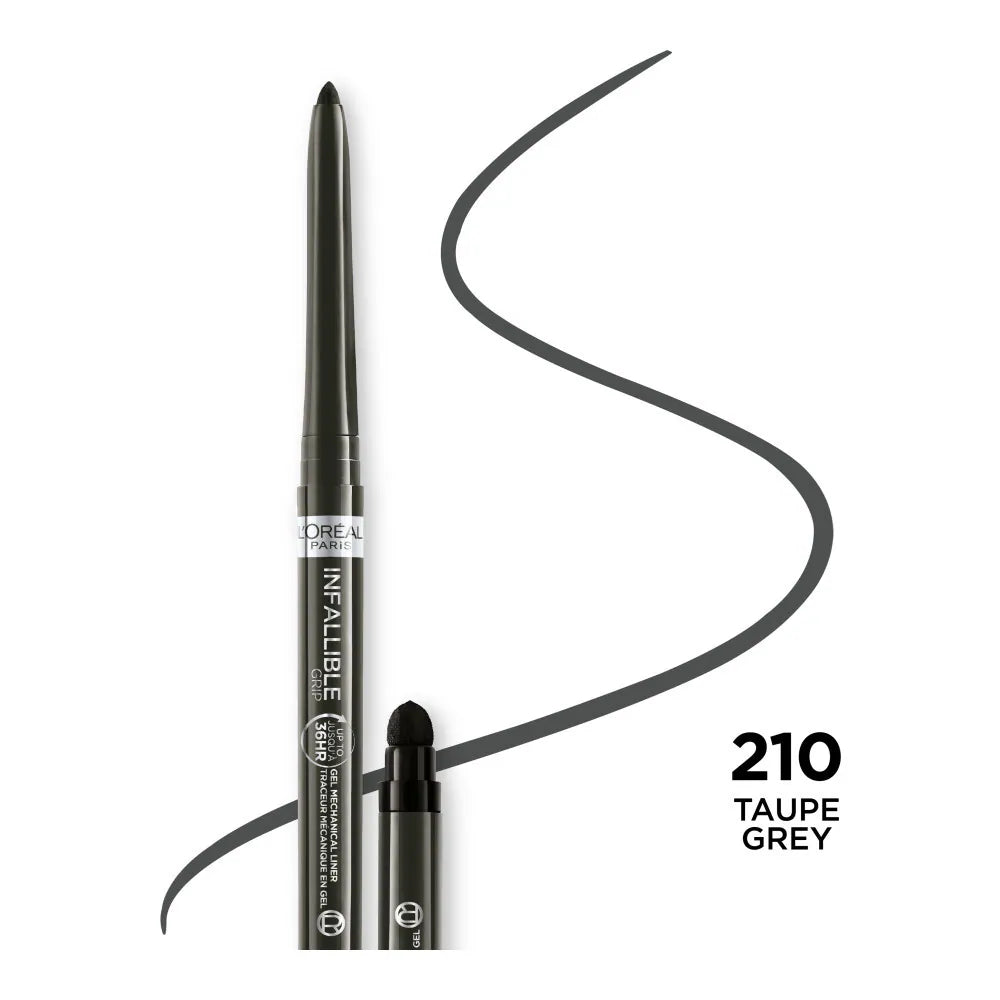 Loreal Paris Infallible Grip Mechanical Gel Eyeliner - 210 Taupe Grey