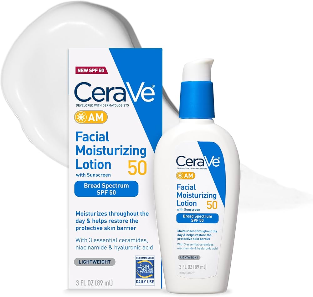 CeraVe Facial Moisturizing Lotion AM SPF50 - 3 fl oz