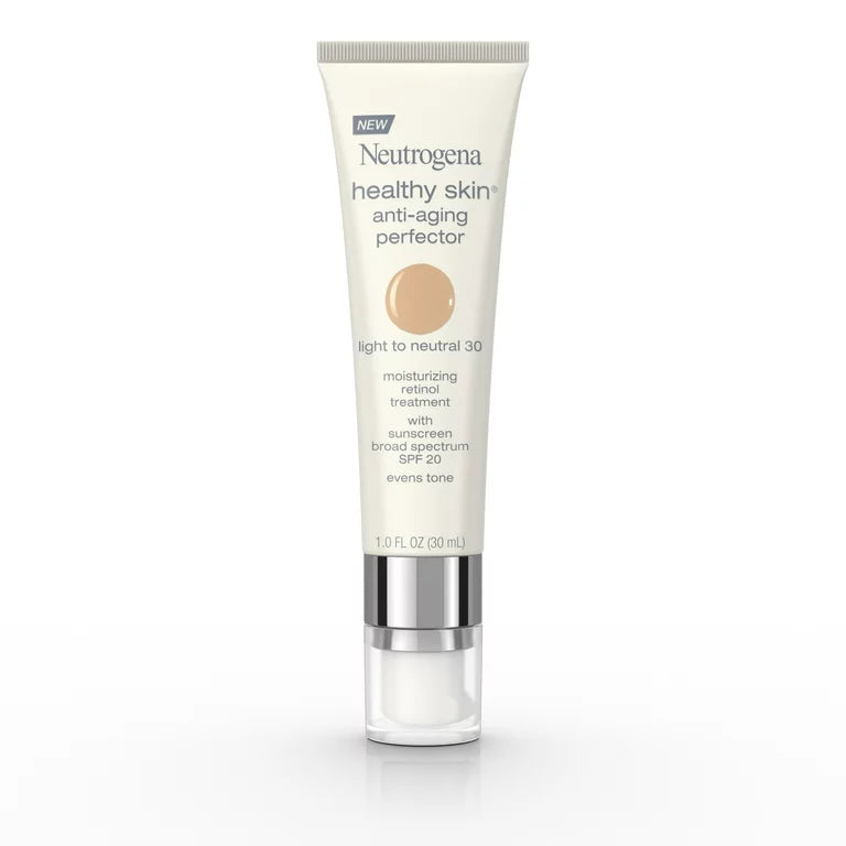 Neutrogena Healthy Skin Anti-Aging Tinted Face Moisturizer, Light/Neutral 30