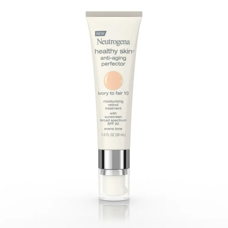 Neutrogena Healthy Skin Anti-Aging Moisturizer, Ivory/Fair 10