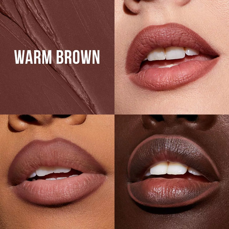 Huda Beauty Lip Contour 2.0 Automatic Matte Lip Pencil Warm brown