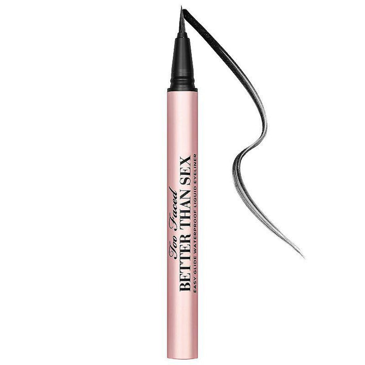 Too Faced Better Than Sex Easy Glide Waterproof Liquid Eyeliner - deepest black
