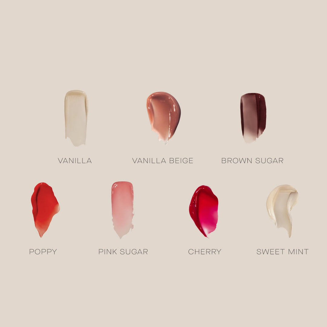 Summer Friday Lip Butter Balm Treatment for Hydration + Nourishing Shine Poppy