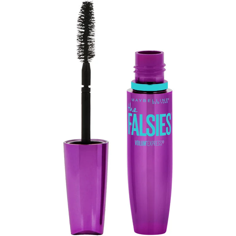 Maybelline New York Volum' Express Falsies Volumizing, Washable Mascara, Blackest Black 280 (Made in Usa)