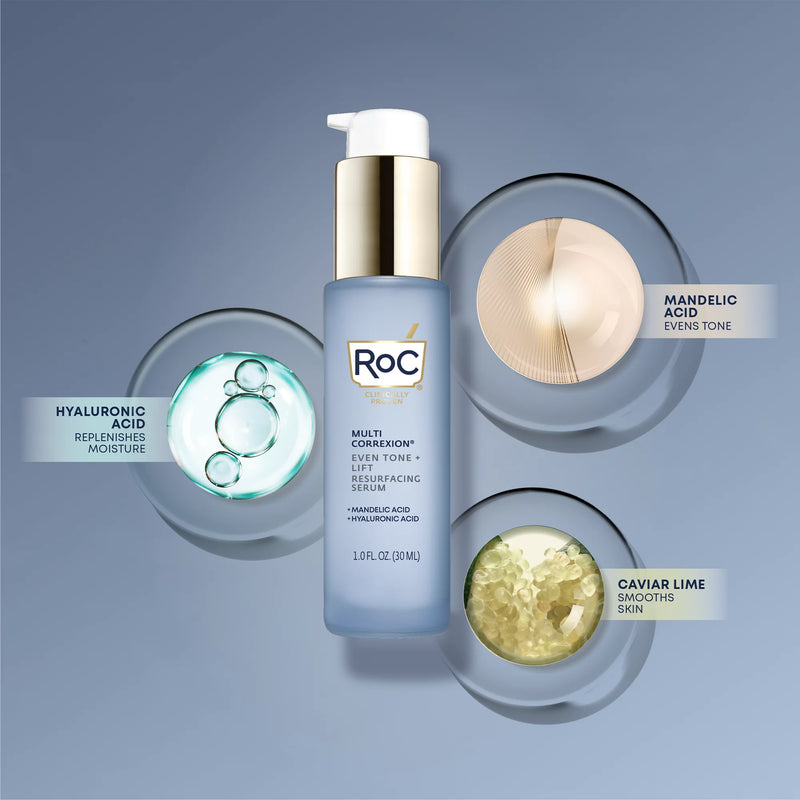 ROC MULTI CORREXION  Even Tone + Lift Resurfacing Serum