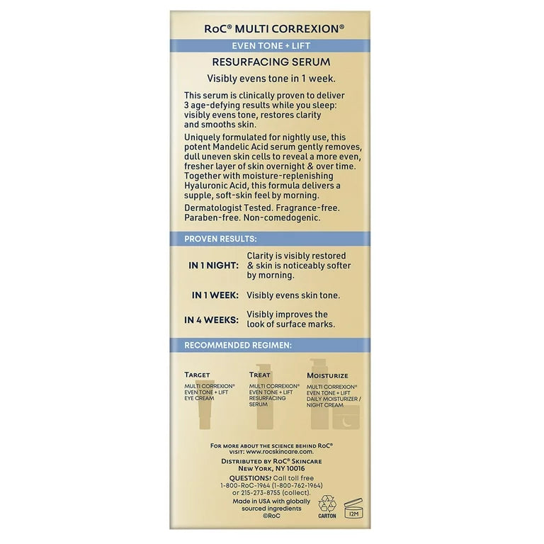 Roc Multi Correxion Even Tone + Lift Resurfacing Serum
