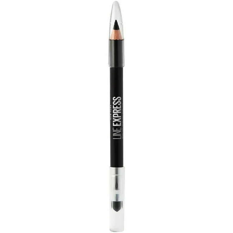 Maybelline Line Express Sharpenable Wood Pencil Eyeliner, Ebony Black