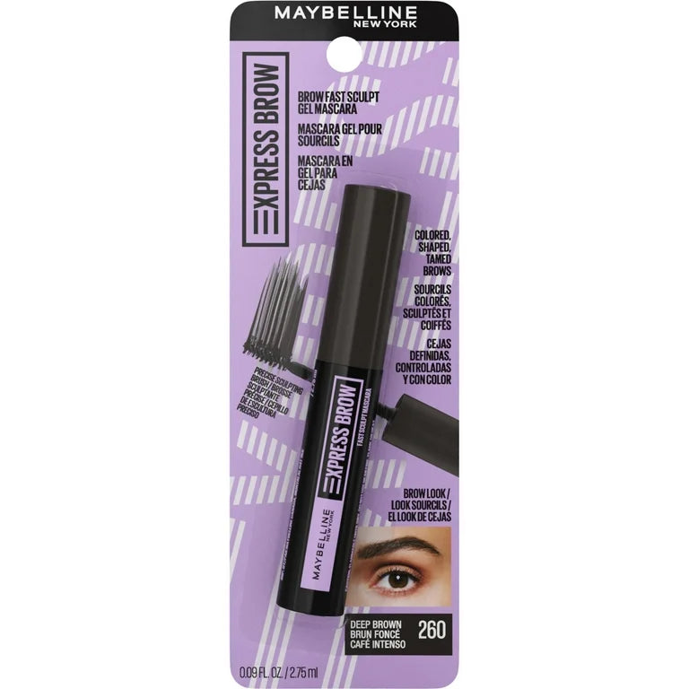 Maybelline Express sculpt Gel Mascara 260 Deep Brown