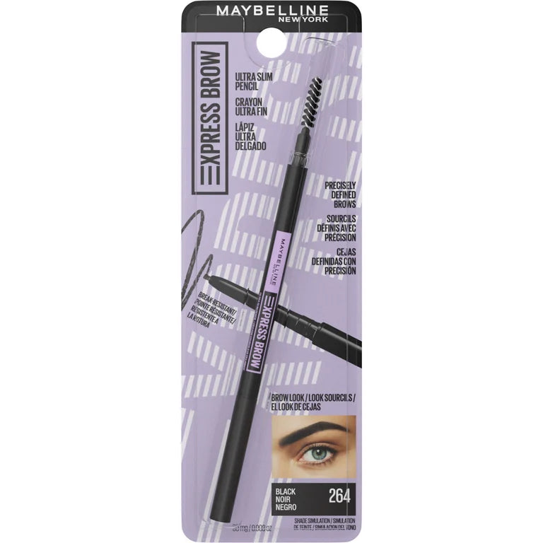 Maybelline Express Brow Ultra Slim Pencil 264 Black