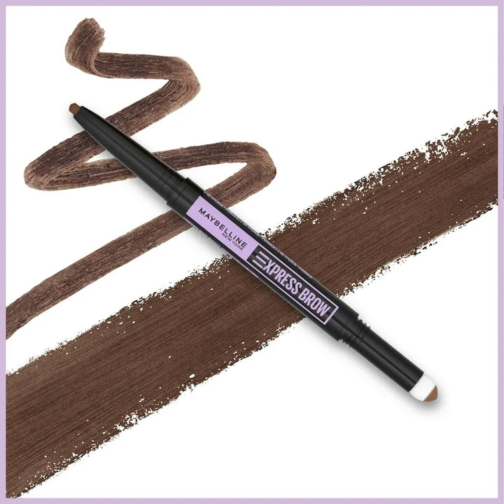 Maybelline New York Express Brow 2-In-1 Pencil And Powder 255 Soft Brown