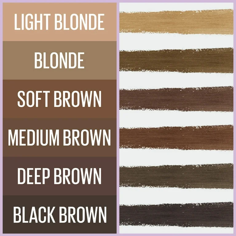 Maybelline New York Express Brow 2-In-1 Pencil And Powder 260 Deep Brown