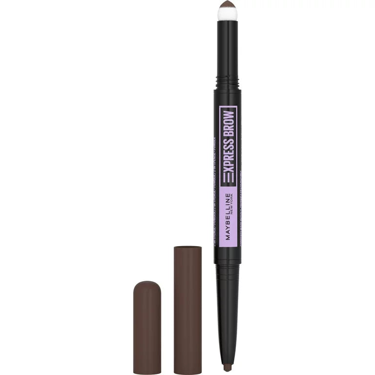 Maybelline New York Express Brow 2-In-1 Pencil And Powder 260 Deep Brown