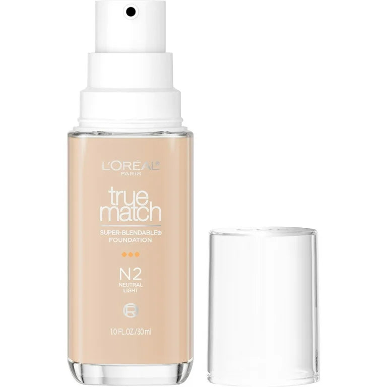 Loreal Paris True Match Super Blendable Foundation N2 Neutral Light