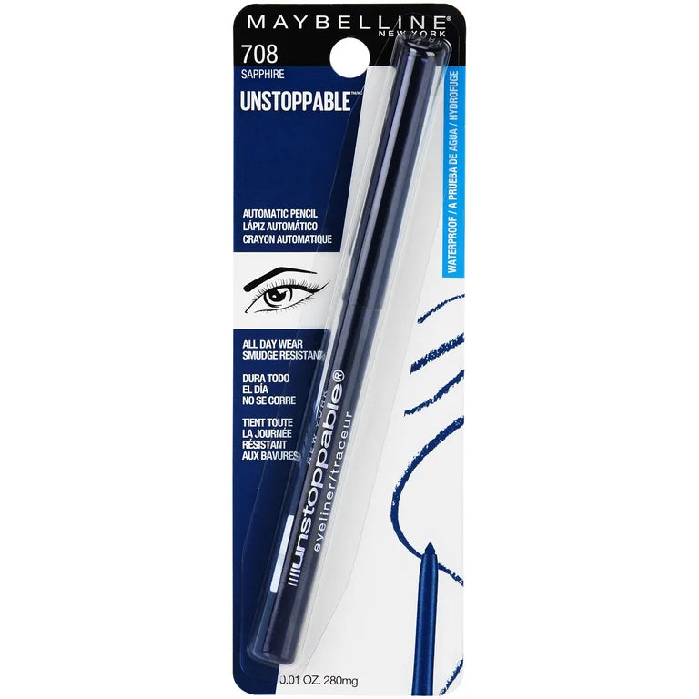 Maybelline Unstoppable Waterproof Mechanical Eyeliner Unstoppable 708 Sapphire