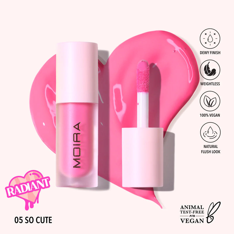 Moira Cosmetics Love Steady Liquid Blush (005, So Cute)