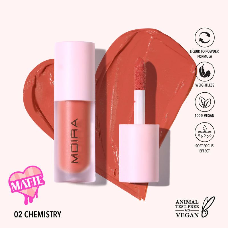 Moira Cosmetics Love Steady Liquid Blush (002, Chemistry)