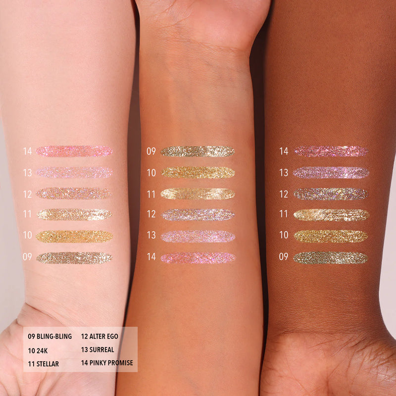 Moira Cosmetics Glitter Glitter Liner (009, Bling-Bling)