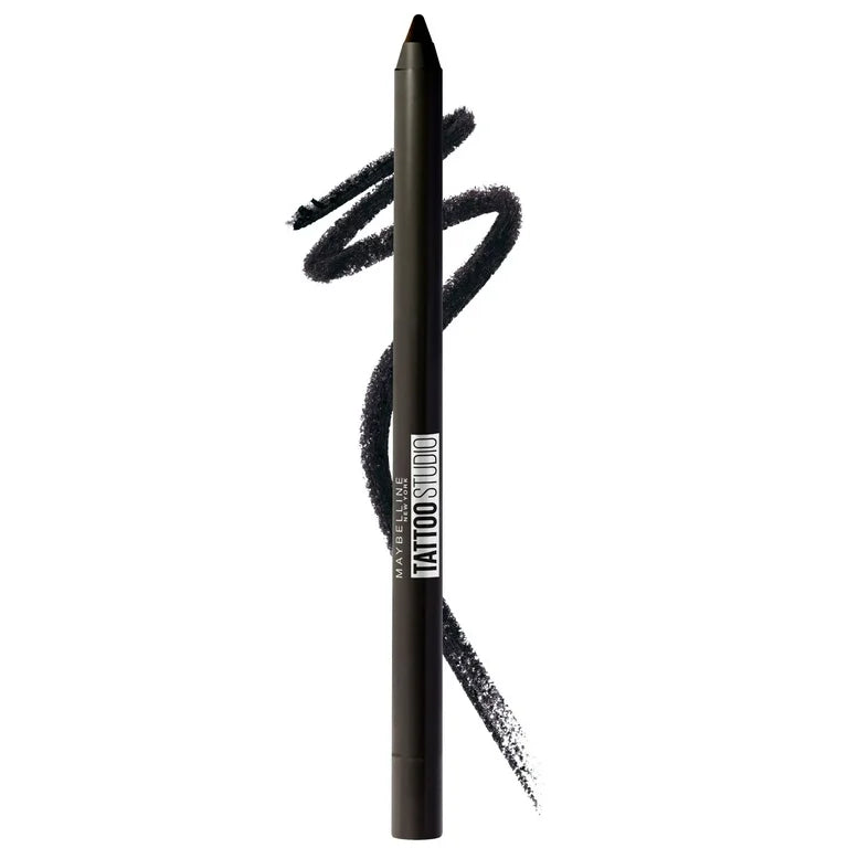 Maybelline Tattoo Studio Waterproof Long Wearing Pencil Eyeliner, 900 Deep Onyx