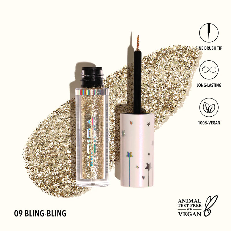 Moira Cosmetics Glitter Glitter Liner (009, Bling-Bling)