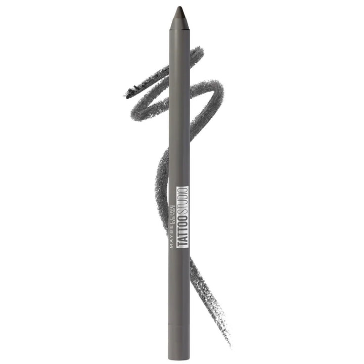 Maybelline New York Tattoo Studio Waterproof Eyeliner Pencil Makeup, 901 Intense Charcoal