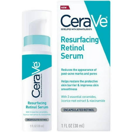 Cerave Resurfacing Retinol Facial Serum for Acne Prone Skin