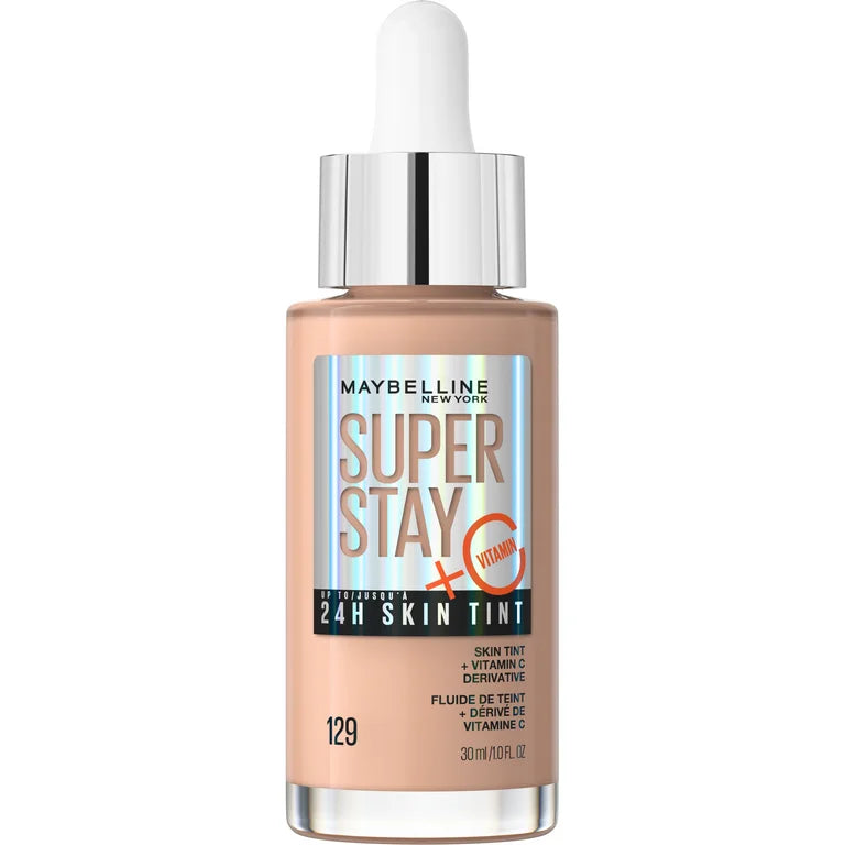 Maybelline Super Stay Super Stay Up to 24HR Skin Tint with Vitamin C, 129