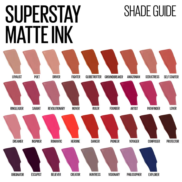 Maybelline New York Superstay Matte Ink Liquid Lipstick 335 Hustler