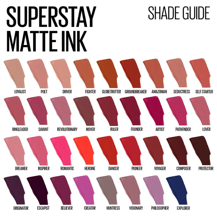 Maybelline New York Superstay Matte Ink Liquid Lipstick 335 Hustler