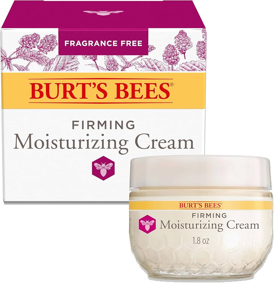 Burts Bees Renewal Firming Moisturizing Cream Fragrance Free 51g