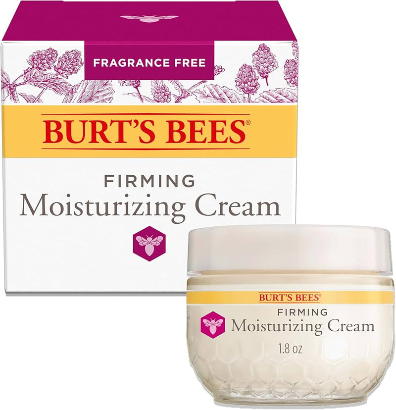 Burts Bees Renewal Firming Moisturizing Cream Fragrance Free 51g