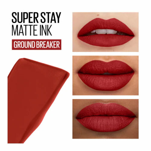 MAYBELLINE Superstay Matte Ink Liquid Lipstick Ground breaker