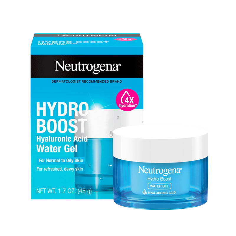 Neutrogena Hydro Boost Hyaluronic Acid Water Gel Normal To Oliy skin Fragrance Free 48g
