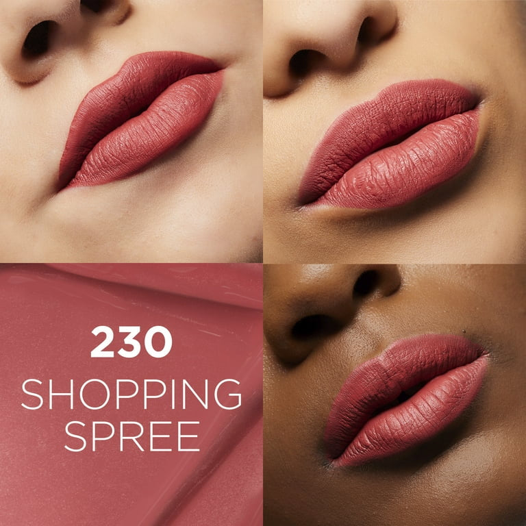 Loreal Paris Infallible Matte Resistance Long Lasting Lipstick, 230 shopping Spree