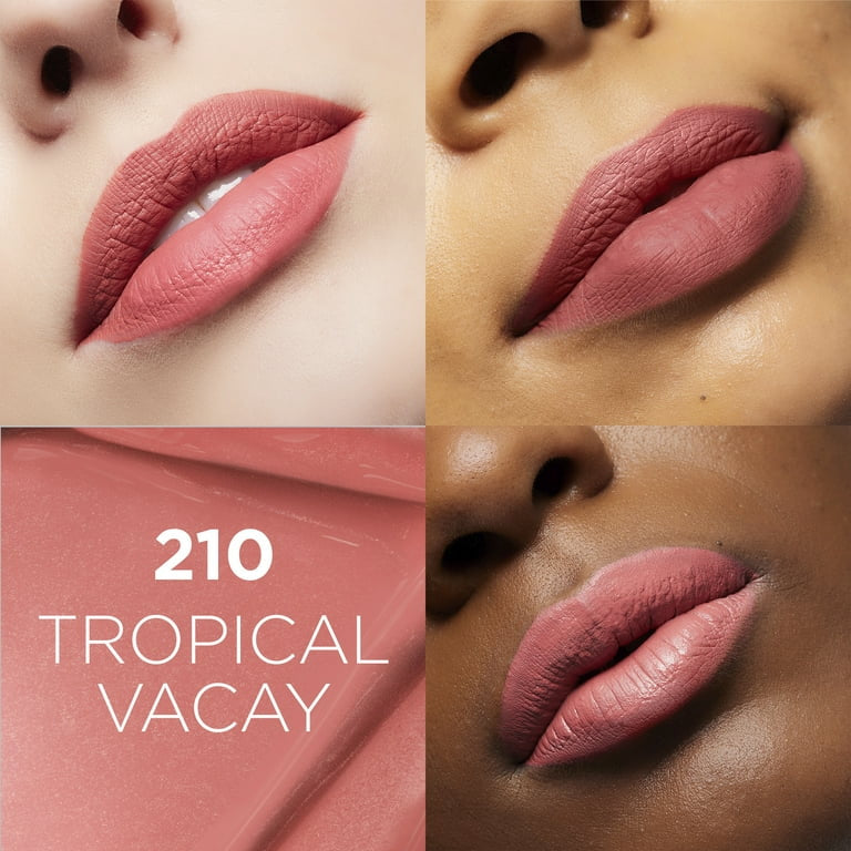 Loreal Paris Infallible Matte Resistance Long Lasting Lipstick, 210 Tropical Vacay