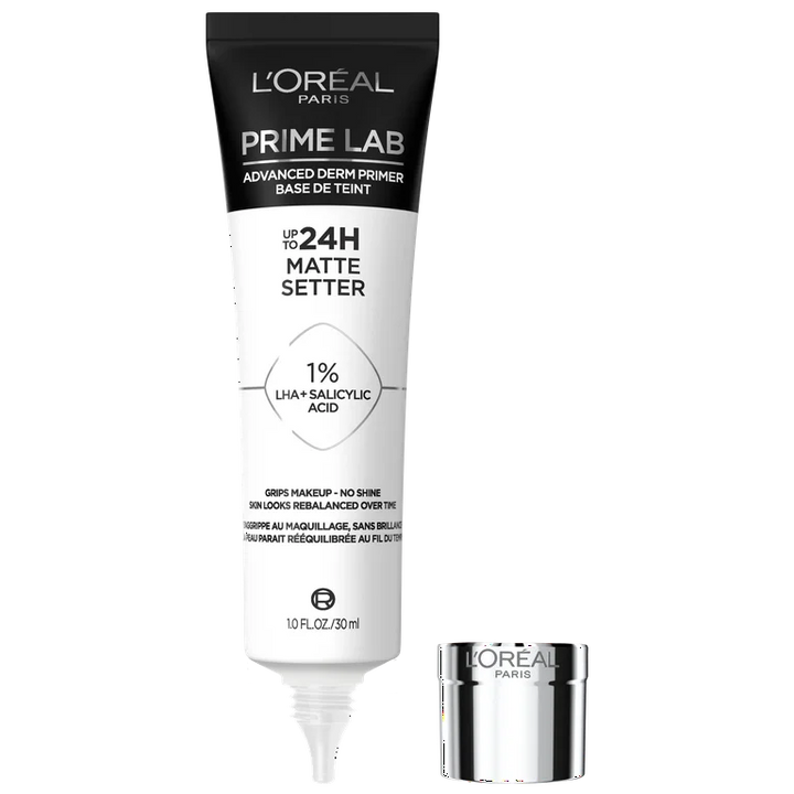 Loreal Paris Prime Lab Up to 24H Matte Setter Grips Make-up, No Shine Face Primer