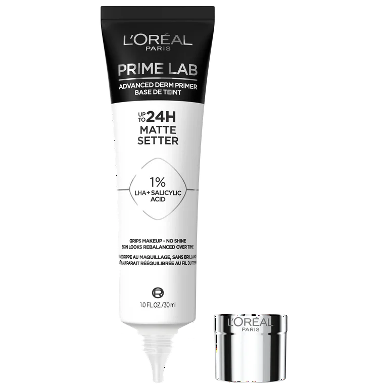 Loreal Paris Prime Lab Up to 24H Matte Setter Grips Make-up, No Shine Face Primer