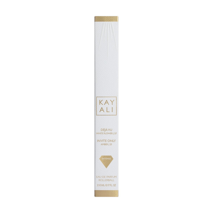 KAYALI Deja Vu White Flower 57 & Invite Only Amber 23 Eau De Parfum Roller Ball 2x5 ml
