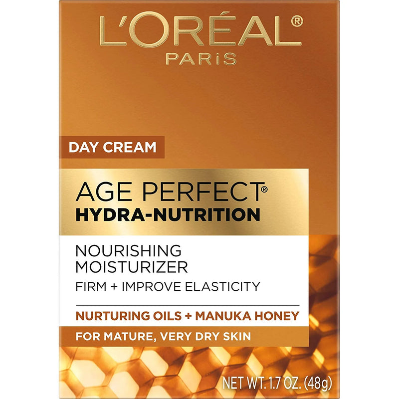 LOreal Paris  Age Perfect Hydra-Nutrition Anti-Aging Day Cream with Manuka Honey Extract