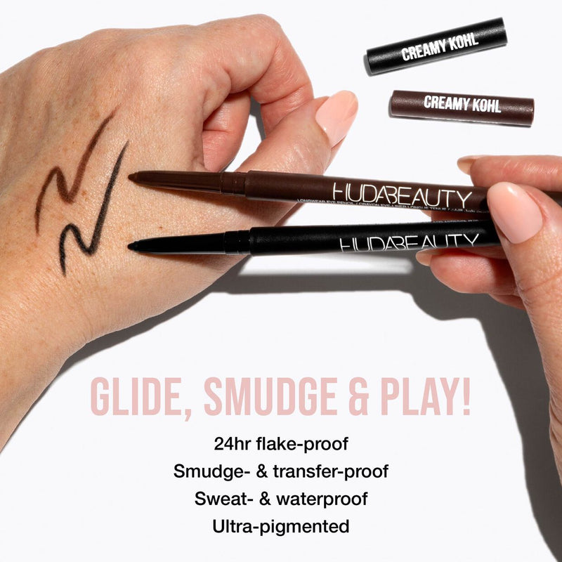 Huda Beauty Creamy Kohl Longwear Eye Pencil Very Brown