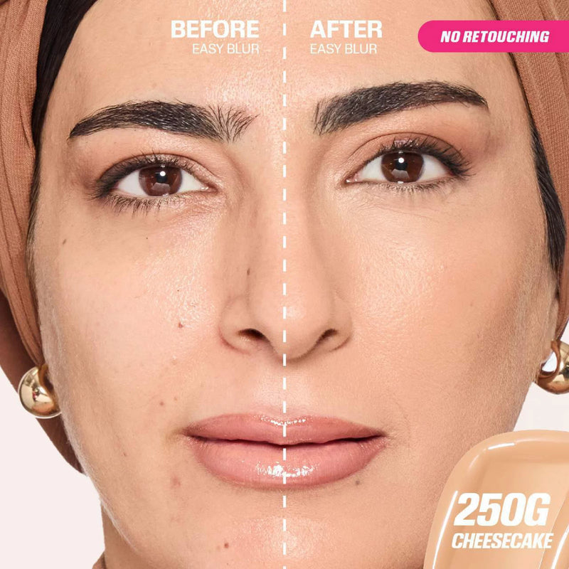 Huda Beauty Easy Blur Natural Airbrush Foundation with Niacinamide 250G Cheesecake