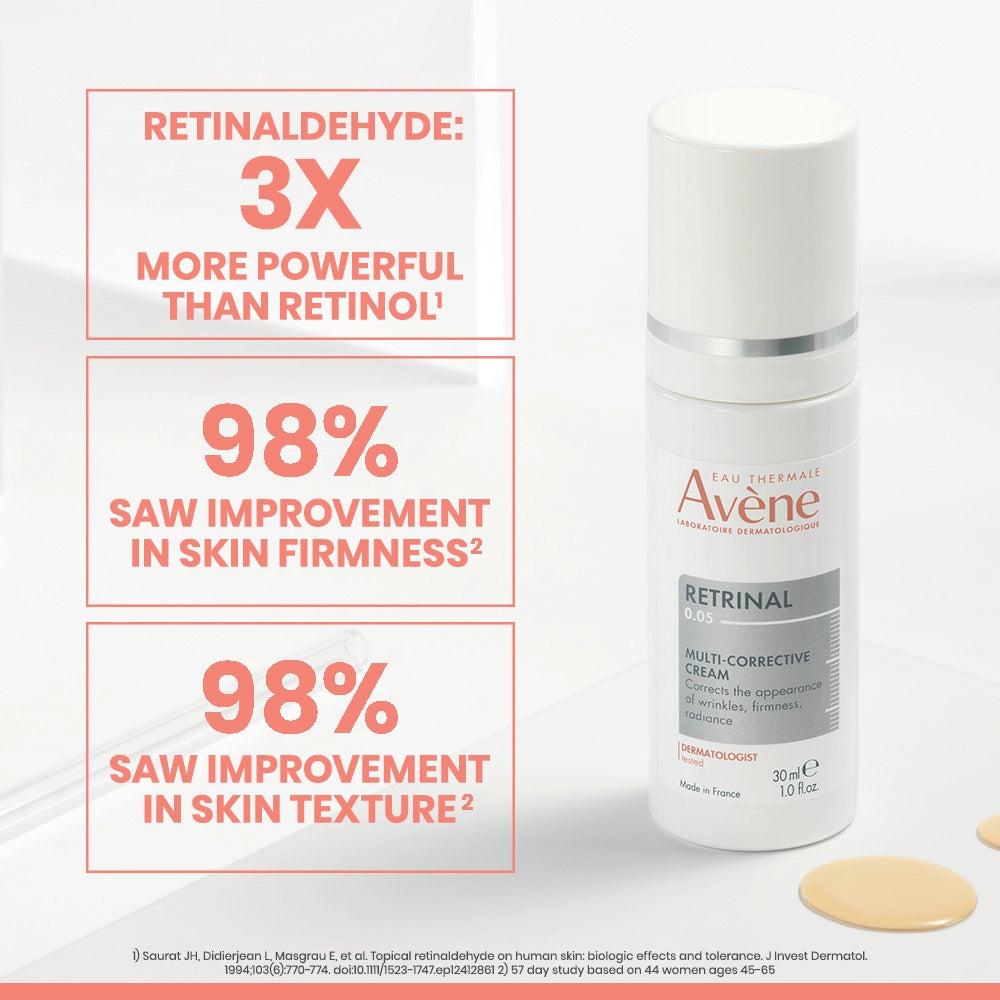 Avene Retrinal 0.05% Multi-Corrective Cream (With Pump) 30 ml