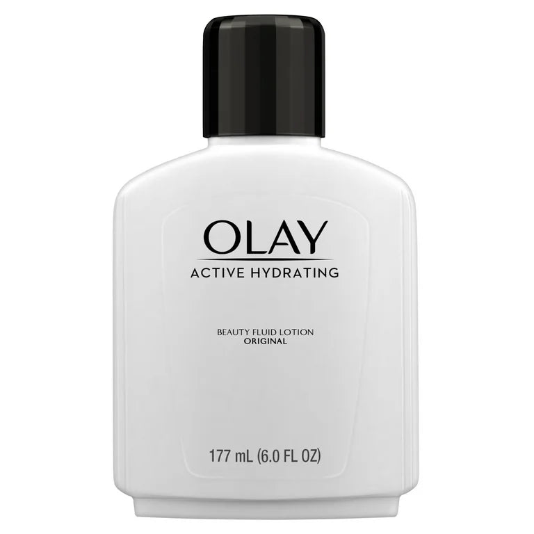 Olay Facial Lotion Active Hydrating Beauty Facial Moisturizing Lotion, 6 fl oz